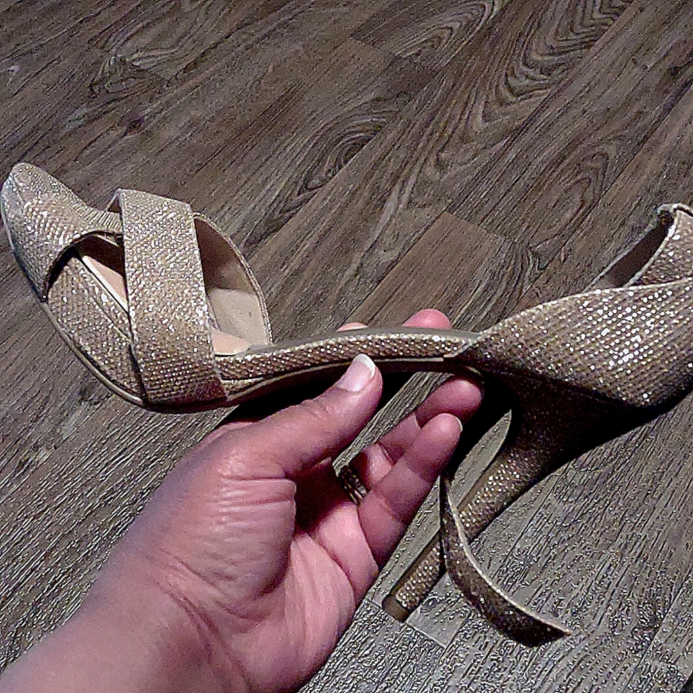 Golden heels